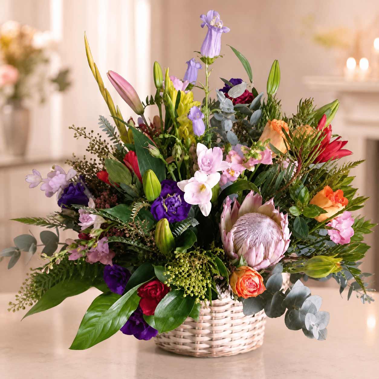 Fresh floral arrangement from Ronel's Bloemiste
